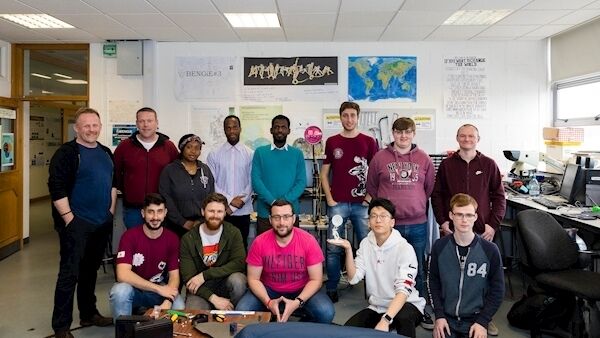 The team that worked on the project in WIT.