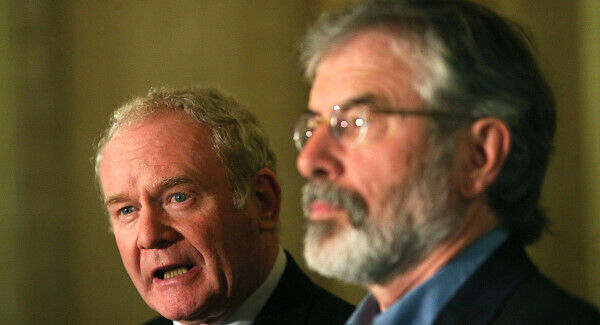 Gerry Adams and Martin McGuinness