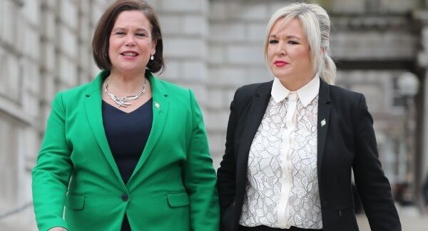 Mary Lou McDonald and Michelle O'Neill