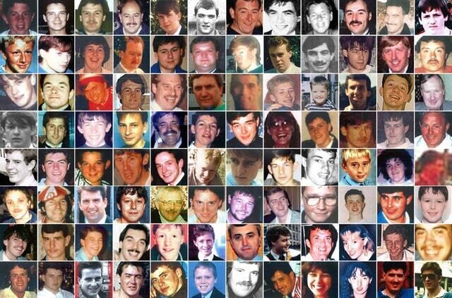 The 96 victims of the Hillsborough disaster (PA) The 96 victims of the Hillsborough disaster (PA)