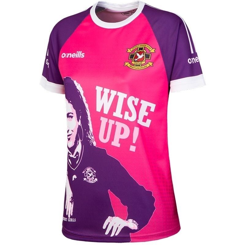 'Wise Up' Derry Girls Jersey, €50.00