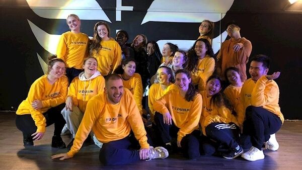 The Dance Society Hip Hop crew at TU Dublin won the inter-varsity this year for the second time.