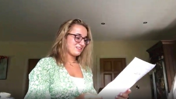 Limerick blogger in tears as she opens her Leaving Cert results live on Instagram