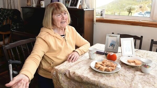Mary O’Sullivan in her home on the Beara peninsula. Mary O’Sullivan in her home on the Beara peninsula.