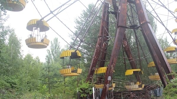 For many, the funfair represents the iconic image of Pripyat. Its centrepiece, the Ferris wheel, is probably the most photographed of all its features.