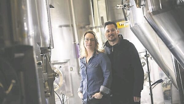 Sam and Maud Black, of Blacks Brewery and Distillery which currently produces a range of beers, gin, and Ireland’s first and only rum.