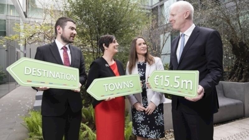 Tourism boost of €15m for towns across the country Tourism boost of €15m for towns across the country