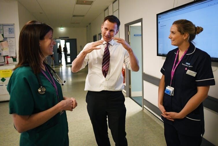 Hunt missed targets as the health secretary. Stefan Rousseau/PA Archive/PA Images