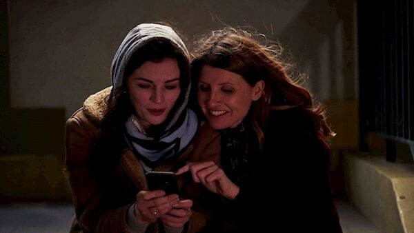 Bea and Sharon Horgan in the show.