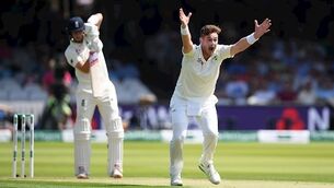 'Midsummer Murtagh': Cricket fans overjoyed as Ireland demolish England's world champions in first innings