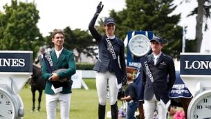 Offaly’s Darragh Kenny scores podium finish in Longines Grand Prix
