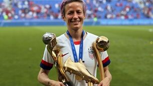 'You're excluding people': Megan Rapinoe delivers powerful message to Donald Trump on national TV