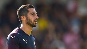 'Hurt' Mkhitaryan to miss Europa League final over safety concerns