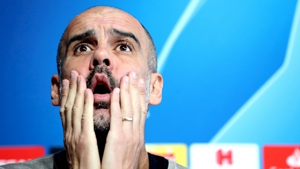 Pep playing down stress ahead of pivotal week