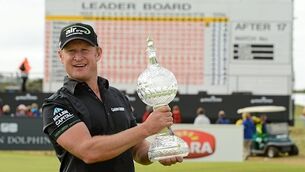Jamie Donaldson targets Portrush return after claiming Scottish Open lead