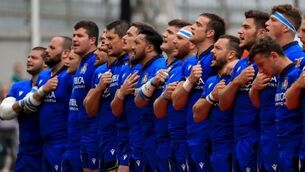 Italy score 85 points in World Cup warm-up win over Russia