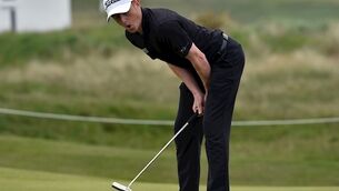 Mullarney four shots clear after course-record 62