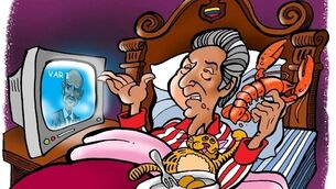 Reconnecting with people on Champions League night