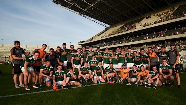 Kerry players celebrate their Munster final win last year Kerry players celebrate their Munster final win last year
