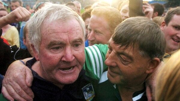 Limerick manager Richie Bennis with Tipperary manager Michael Babs Keating in 2007. Picture credit: Pat Murphy / SPORTSFILE