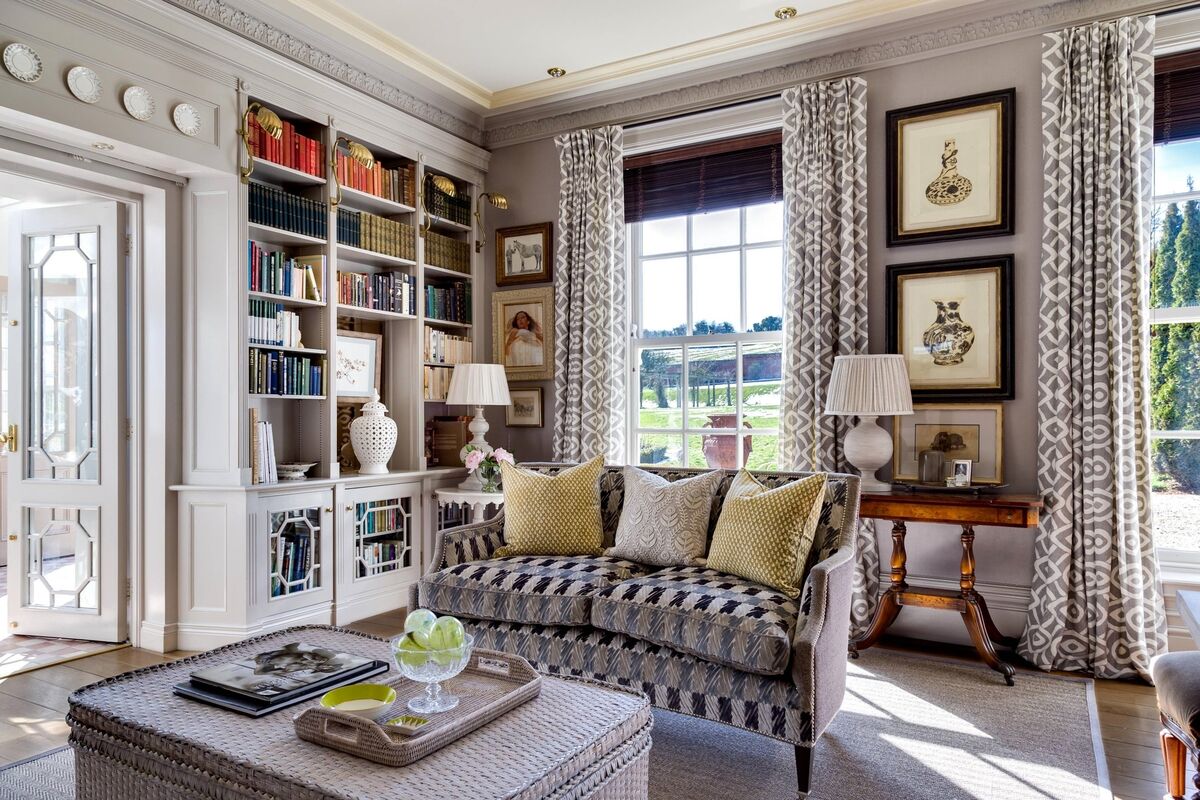 An interior featuring cushions and fabric by Hedgeroe Home. An interior featuring cushions and fabric by Hedgeroe Home.