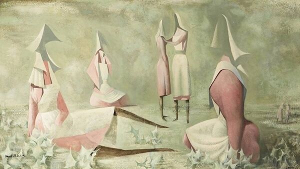 ‘Nurses’ by Nevill Johnson at Whyte’s. ‘Nurses’ by Nevill Johnson at Whyte’s.