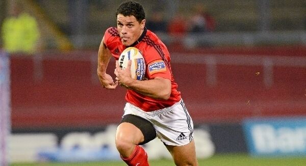 Doug playing for Munster in 2012. Doug playing for Munster in 2012.