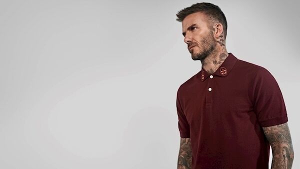 David Beckham, wearing Kent & Curwen. The label will also focus on womenswear for A/W19. David Beckham, wearing Kent & Curwen. The label will also focus on womenswear for A/W19.