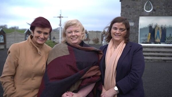 Patricia McGuinness, Mary McGuinness and Colleen McGuinness from Sligo feature in the documentary