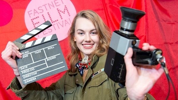 Actor Bryony Flatman at the launch of the Fastnet Film Festival. Picture: Hilary McCarthy