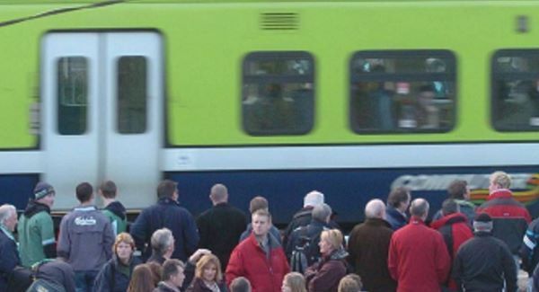 Winds force closure of Lansdowne Rd DART station