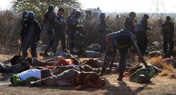 Four injured in South Africa shooting involving miners