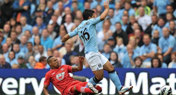 Aguero back in training