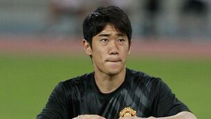 Kagawa injury scare for United