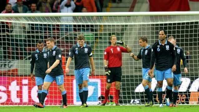 England pegged back by Poland