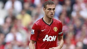 Vidic set to feature against Cluj