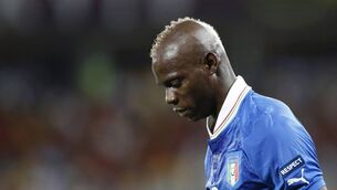 Starting berth for Balotelli