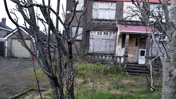 Castlegreina House on Boreenmanna Road in Cork city where a body was discovered on Saturday. Pic: Eddie O'Hare