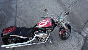 Diamond-encrusted Rooney motorbike 'could fetch £60K'
