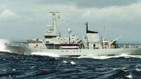 Navy detains fishing vessel off south-east coast