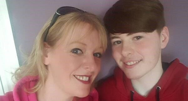 Kirsty Donohue and her son, Dylan
