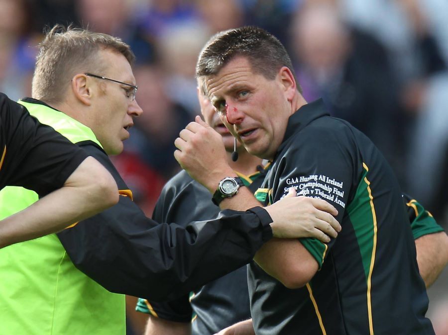 Gavin bloodied but unbowed