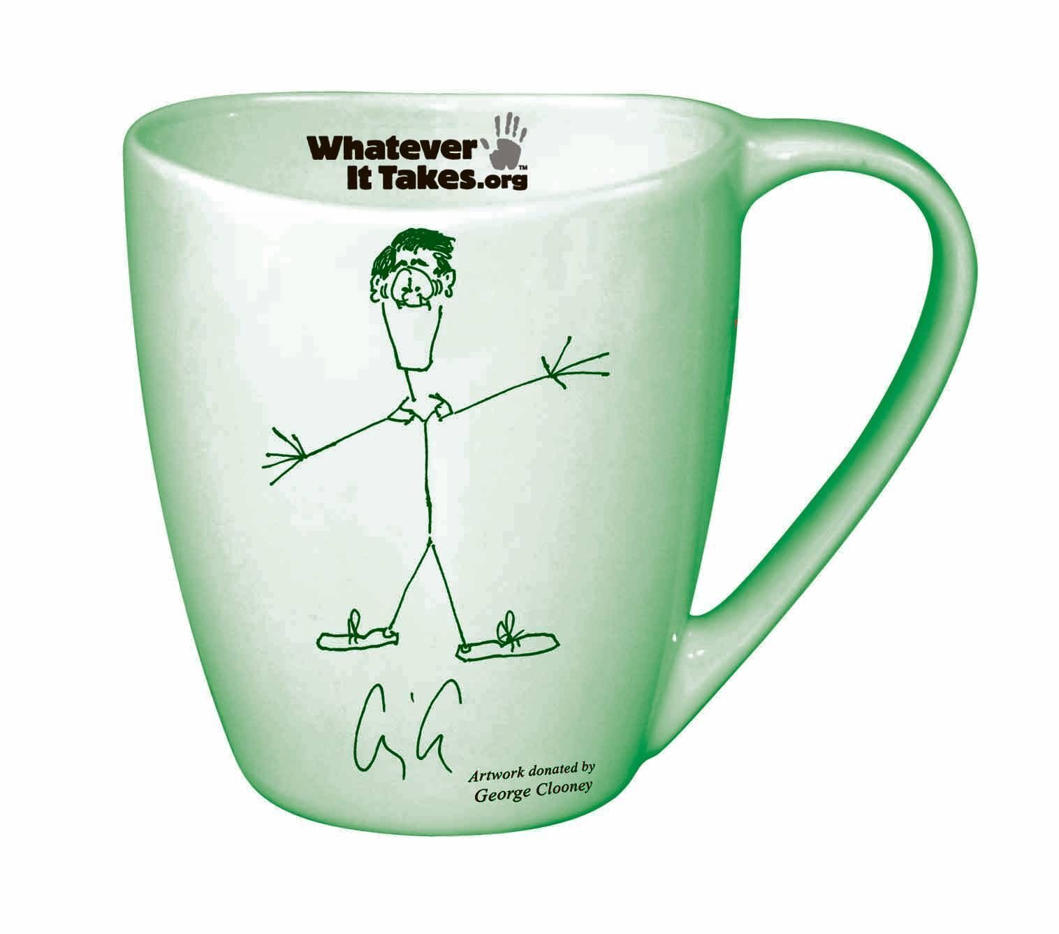 Clooney's mug