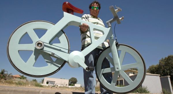 On your  cardboard bike   for just $20