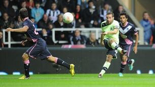 Ameobi helps fire Toon top