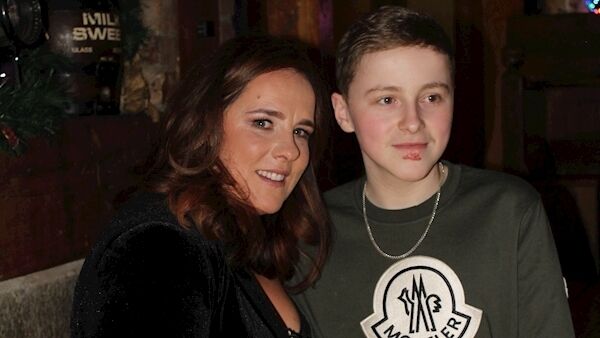 A recent picture of Odi with his mother Grainne. A recent picture of Odi with his mother Grainne.