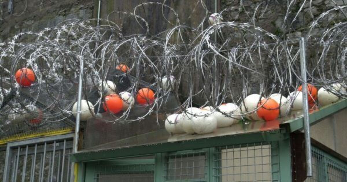 Razor wire to blame for prisons spending €40k a year on footballs