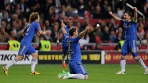 Ivanovic’s last-gasp header gives Rafa perfect send off 