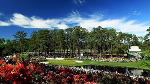 Tip-toeing  to a 92 around Augusta’s hallowed fairways and greens 