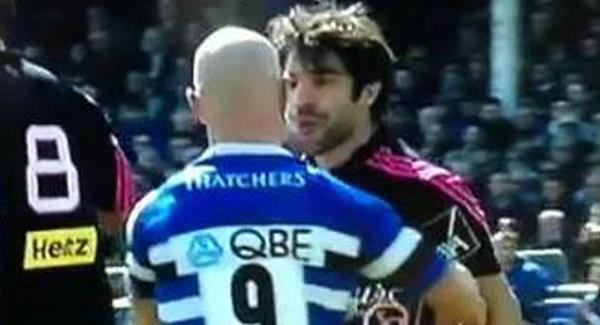 Frenchman also spat at Stringer 14 years ago